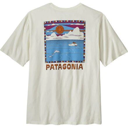 商品Patagonia|Summit Swell Organic T-Shirt - Men's,价格¥221,第5张图片详细描述