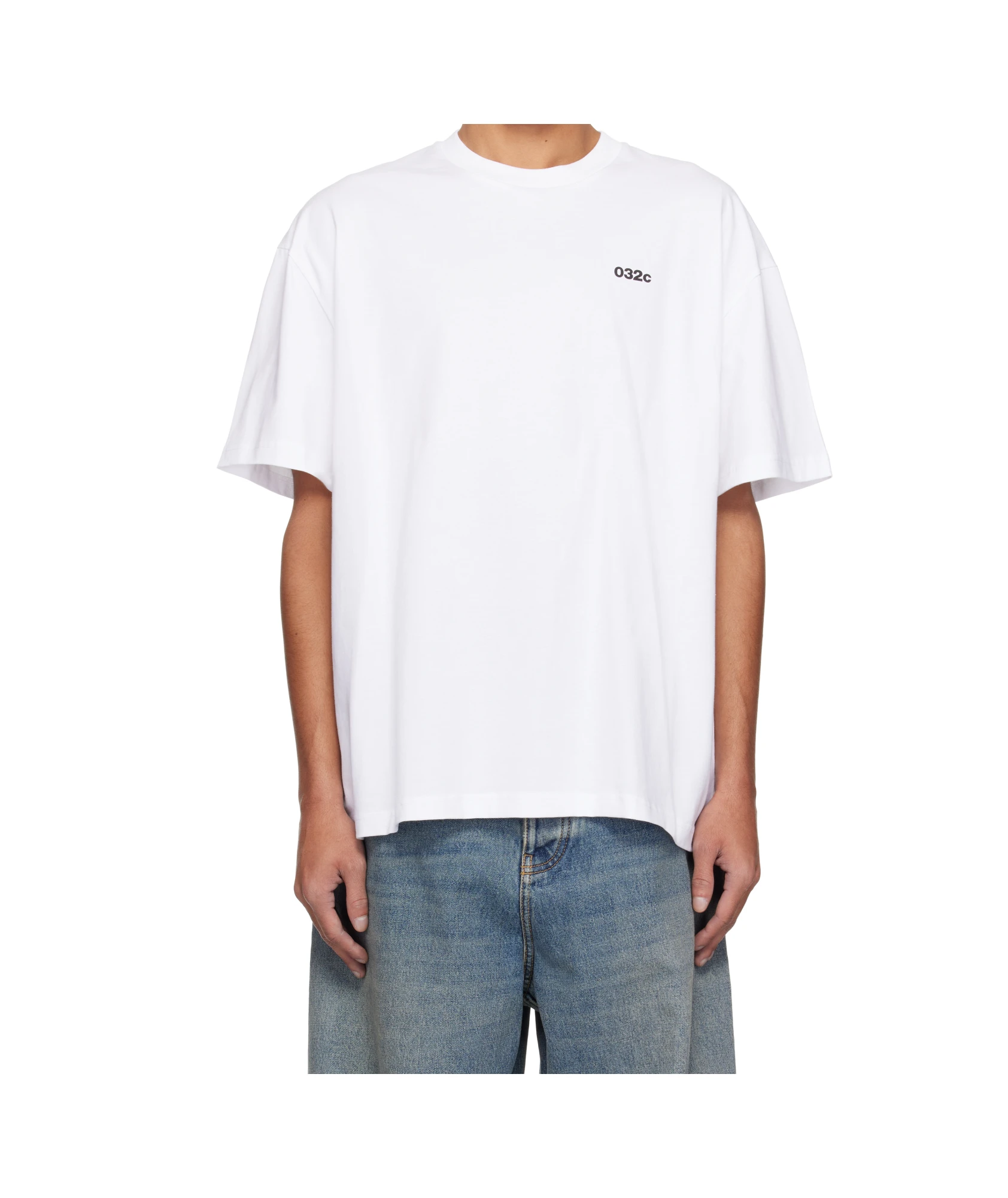 商品【商品预售7天】 032c|032c 男士T恤 S25URC0115100 白色,价格¥1146,第3张图片详细描述