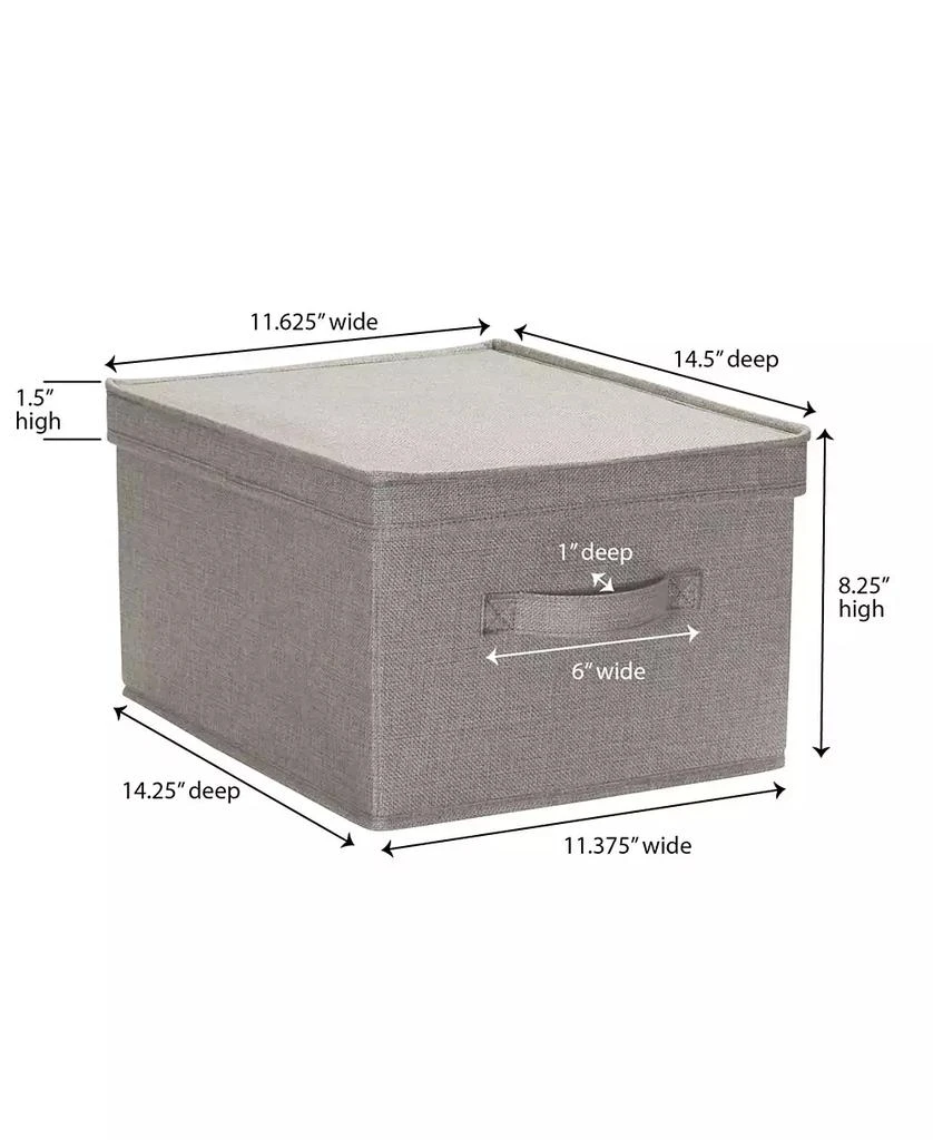 商品Household Essentials|Household Essential Large Fabric Storage Bins 2 Pack,价格¥229,第3张图片详细描述