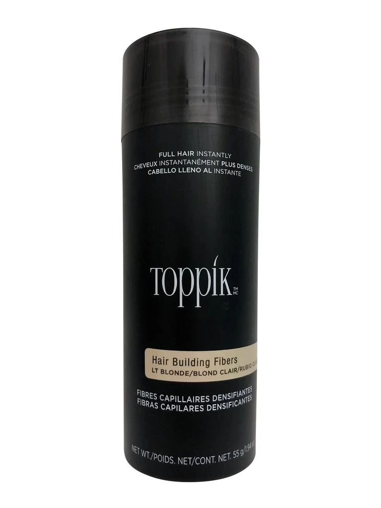 商品TOPPIK|Toppik Hair Building Fibers Light Blonde 1.94 OZ Each,价格¥199,第1张图片