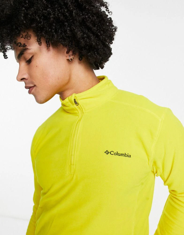 商品Columbia|Columbia Klamath Range II 1/2 zip fleece in yellow,价格¥195,第2张图片详细描述