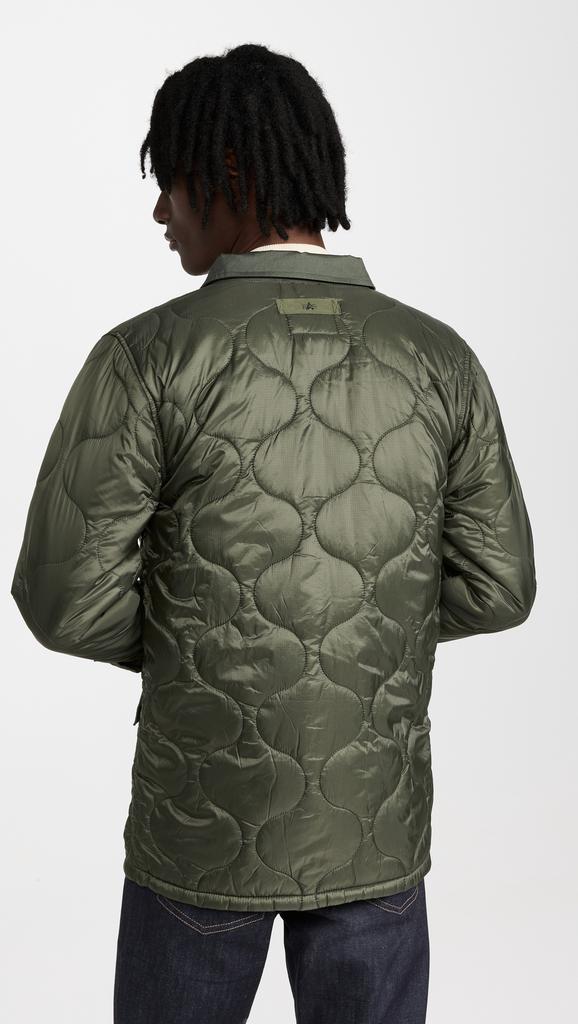 Alpha Industries Onion Quilted Shirt Jacket商品第3张图片规格展示