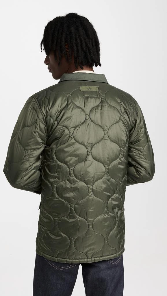 商品Alpha Industries|Alpha Industries Onion Quilted Shirt Jacket,价格¥564,第3张图片详细描述