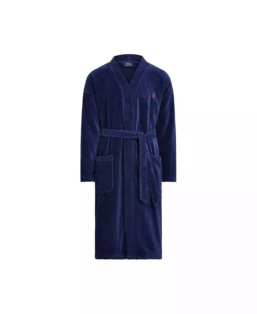 商品Ralph Lauren|Men's Sleepwear Soft Cotton Kimono Velour Robe,价格¥873,第1张图片