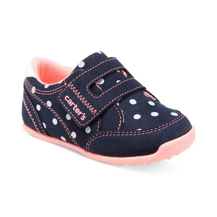 商品Carter's|Baby Girls' Every Step Stage 3 Walking Taylor Sneakers, Baby Girls (0-4) & Toddler Girls (4.5-10.5),价格¥329,第1张图片