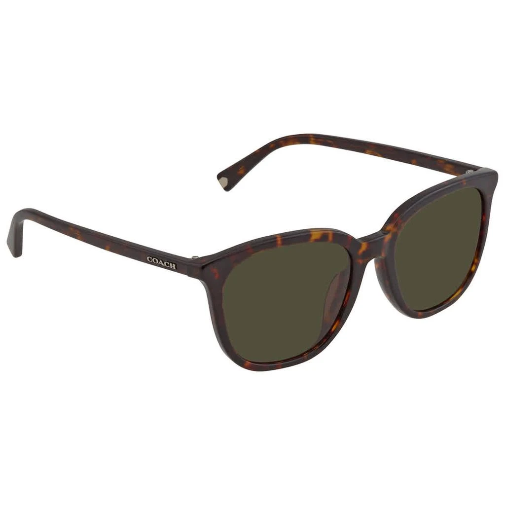 商品Coach|Coach Dark Green Square Mens Sunglasses HC8338U 512082 55,价格¥523,第1张图片