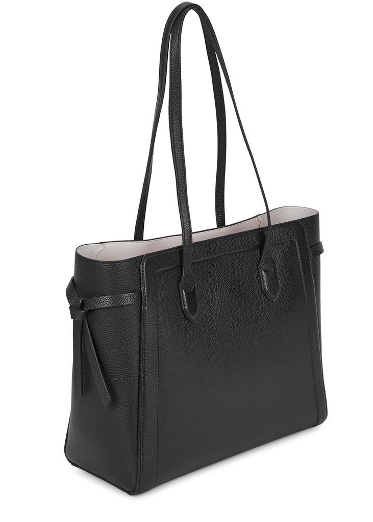 商品Kate Spade|Knott large black leather tote,价格¥2395,第4张图片详细描述