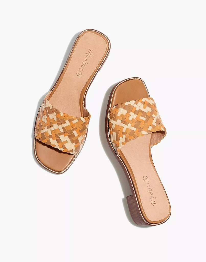 商品Madewell|The Cassady Mule in Woven Leather,价格¥317,第1张图片