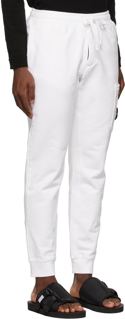 White Fleece Lounge Pants商品第2张图片规格展示