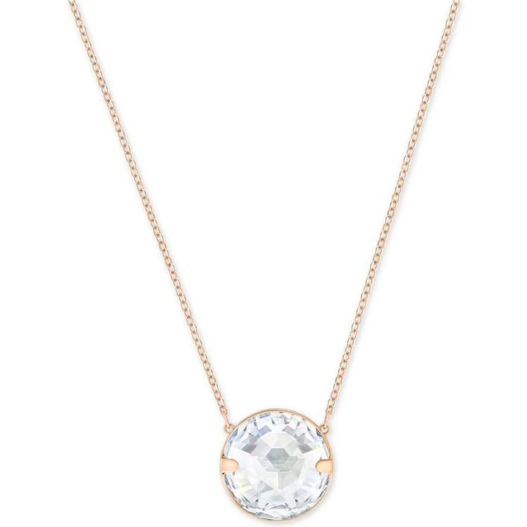 商品Swarovski|Globe Rose Gold-Tone Crystal Pendant Necklace,价格¥744,第1张图片