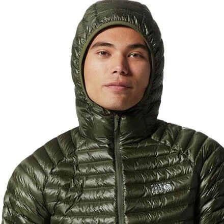 商品Mountain Hardwear|Ghost Whisperer 2 Hooded Down Jacket - Men's,价格¥1542,第4张图片详细描述