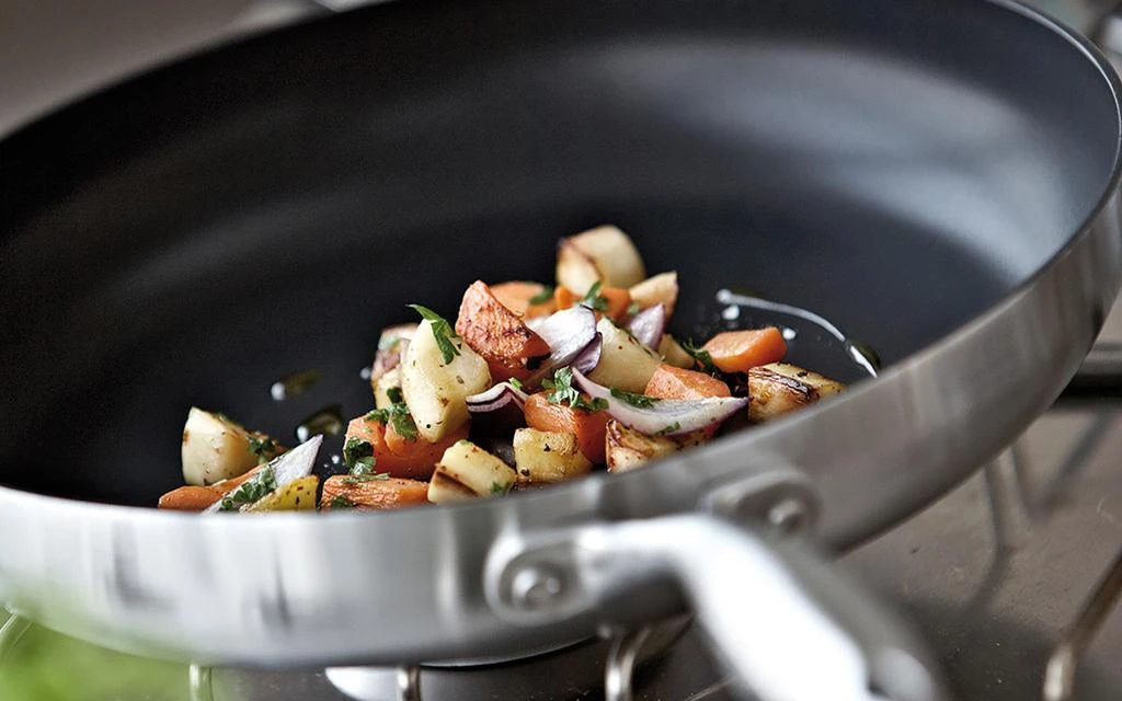 商品Scanpan|CTX 12-3/4 Fry Pan, Stainless Steel,价格¥1576,第2张图片详细描述