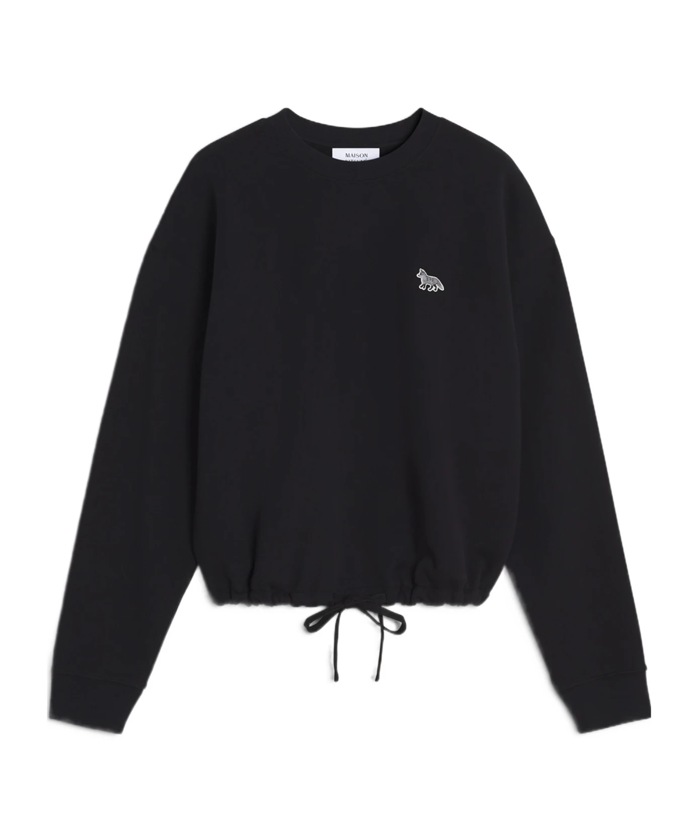商品【商品预售7天】 Maison Kitsune|Maison Kitsune 女士针织毛衣 OW00302KM0325P199 黑色,价格¥1282,第1张图片