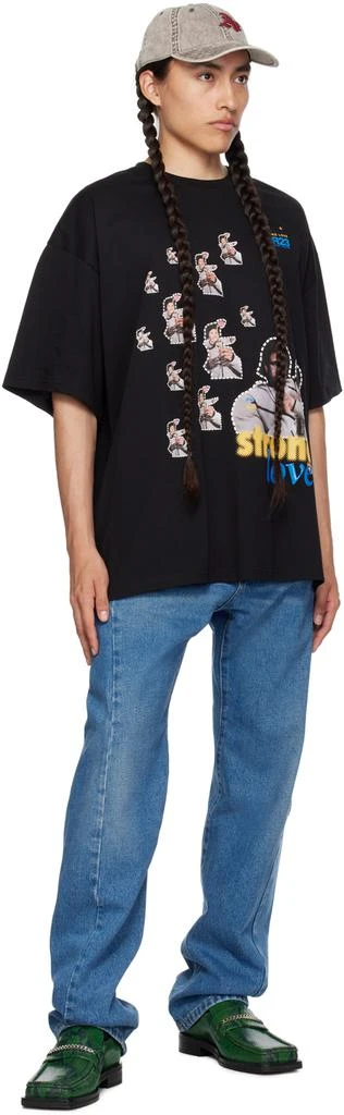 商品Martine Rose|Black Oversized T-Shirt,价格¥1261,第4张图片详细描述