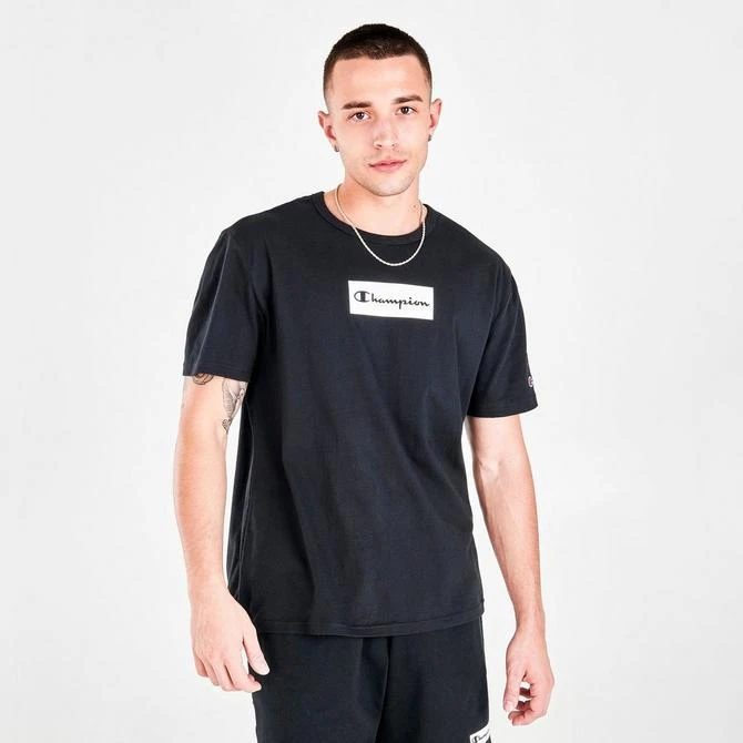 商品CHAMPION|Men's Champion Box Logo Short-Sleeve T-Shirt,价格¥75,第3张图片详细描述