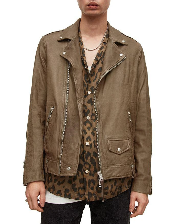 商品ALL SAINTS|Milo Leather Biker Jacket,价格¥3137,第1张图片