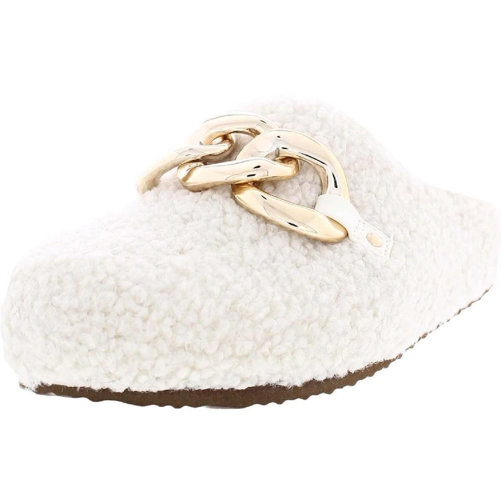 商品Nine West|Nine West Womens Everyth 2 Cozy Faux Fur Mules,价格¥56,第2张图片详细描述