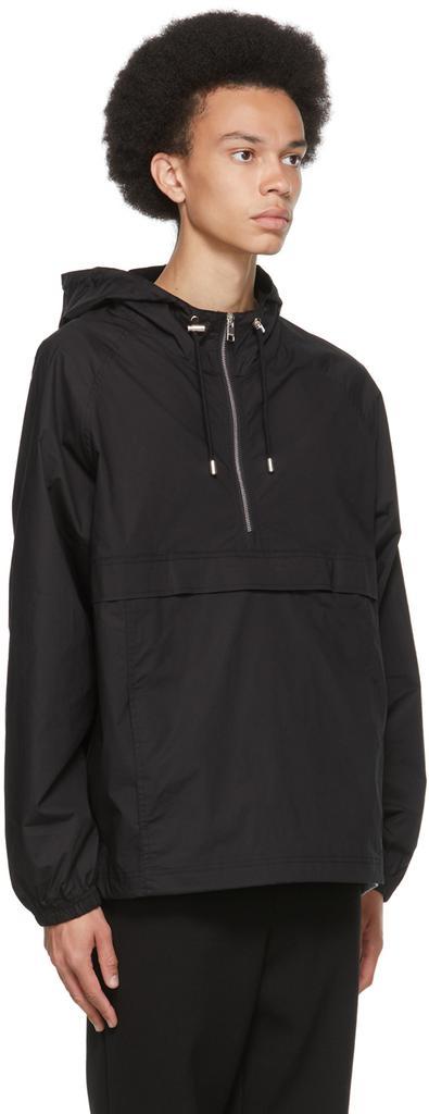 商品FRAME|Black Quarter Zip Jacket,价格¥1641,第4张图片详细描述