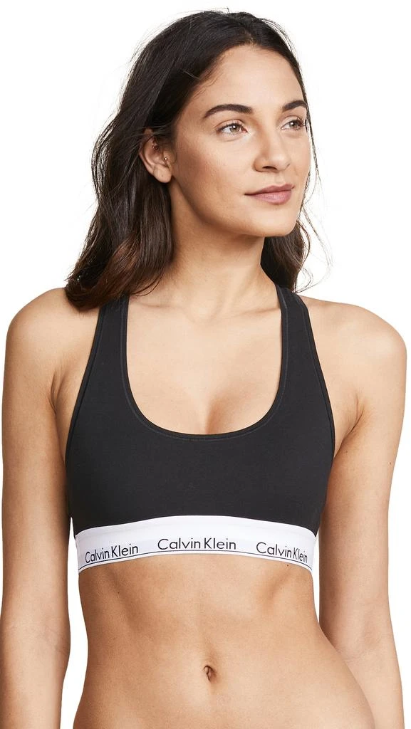 商品Calvin Klein|Calvin Klein Underwear 时尚棉休闲文胸,价格¥226,第5张图片详细描述