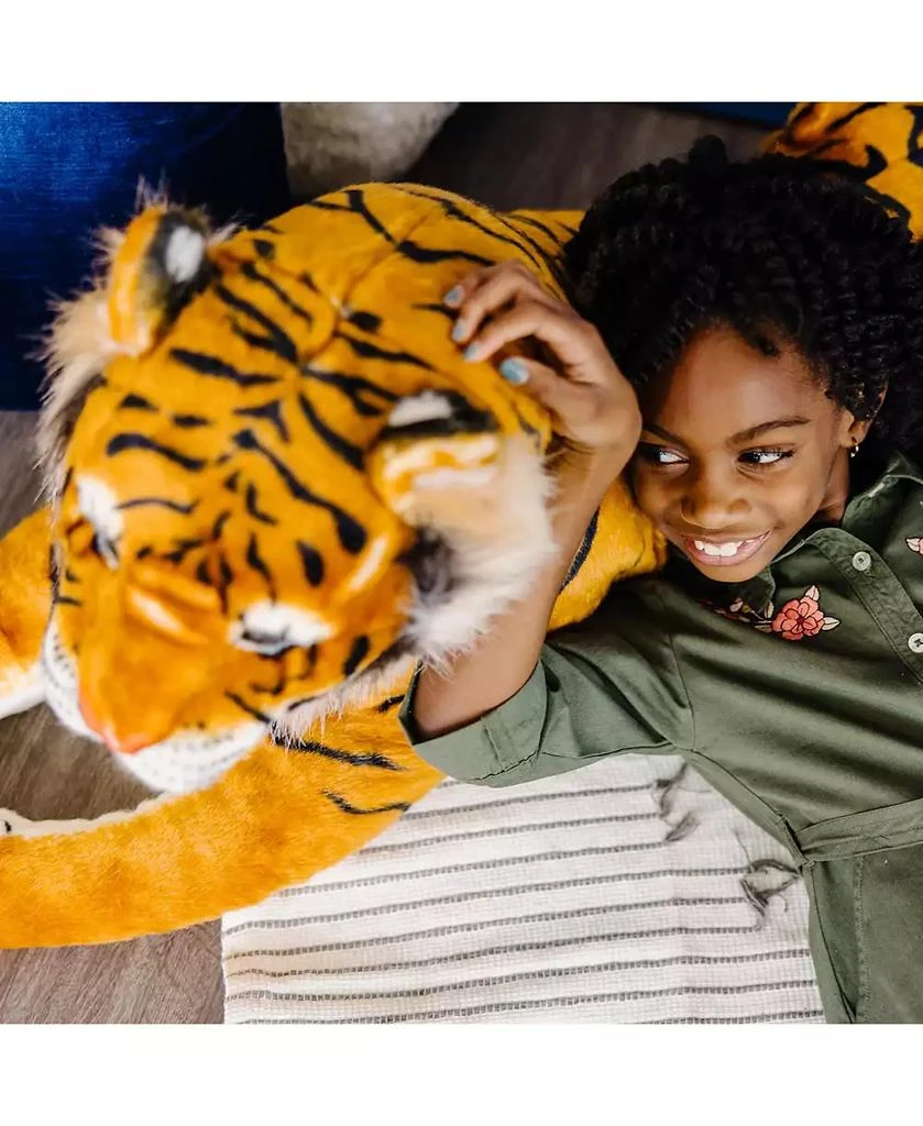 Melissa & Doug Giant Tiger - Lifelike Stuffed Animal, Over 5 Feet Long (Includes Tail) 商品