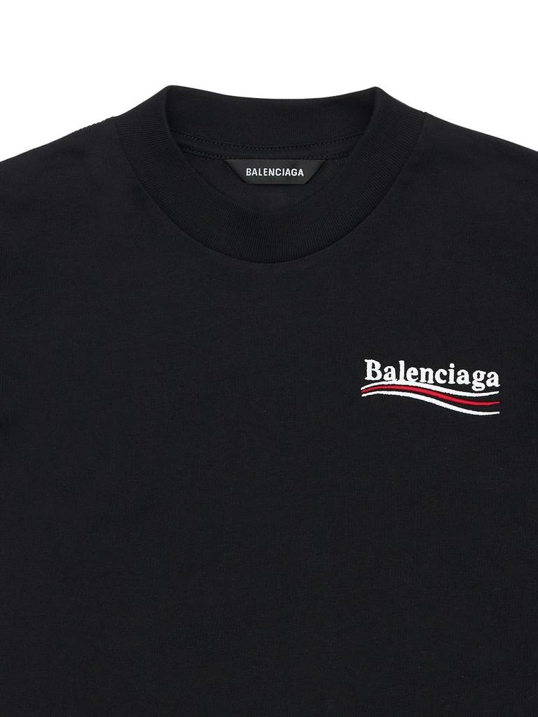 商品Balenciaga|Embroidered Cotton T-shirt,价格¥1690,第1张图片