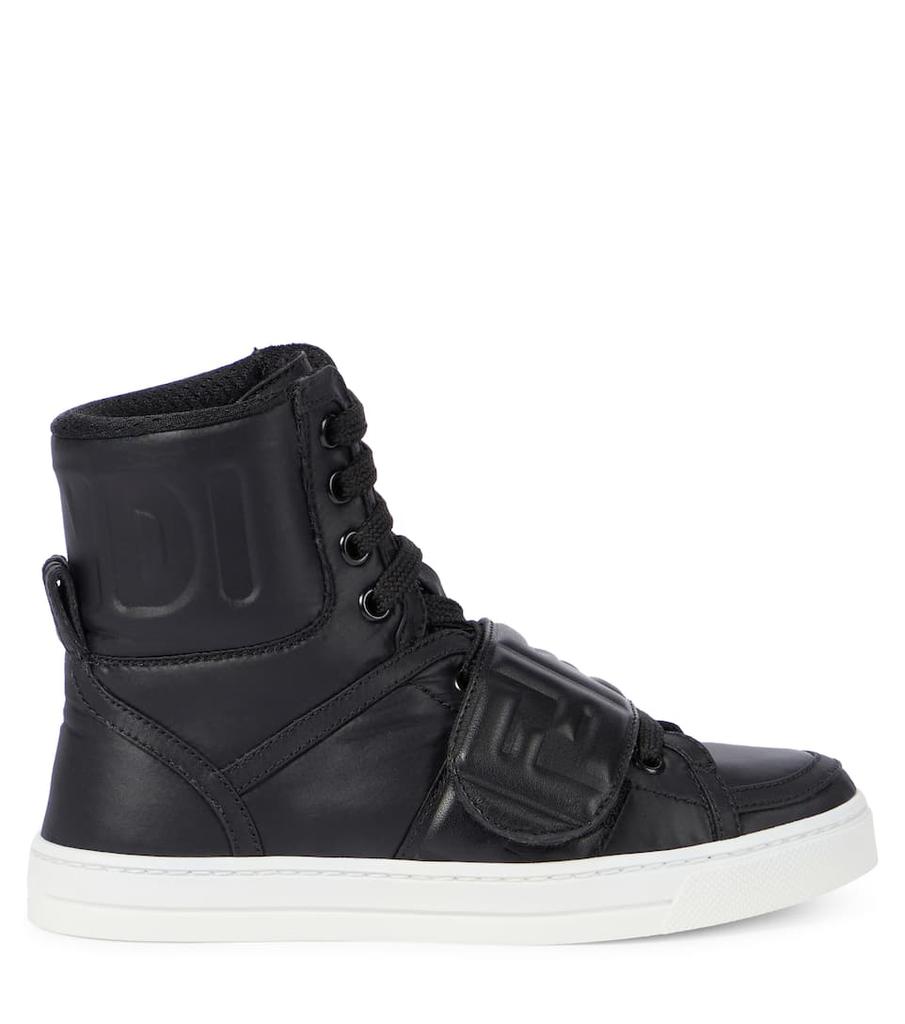 FF leather high top sneakers商品第4张图片规格展示