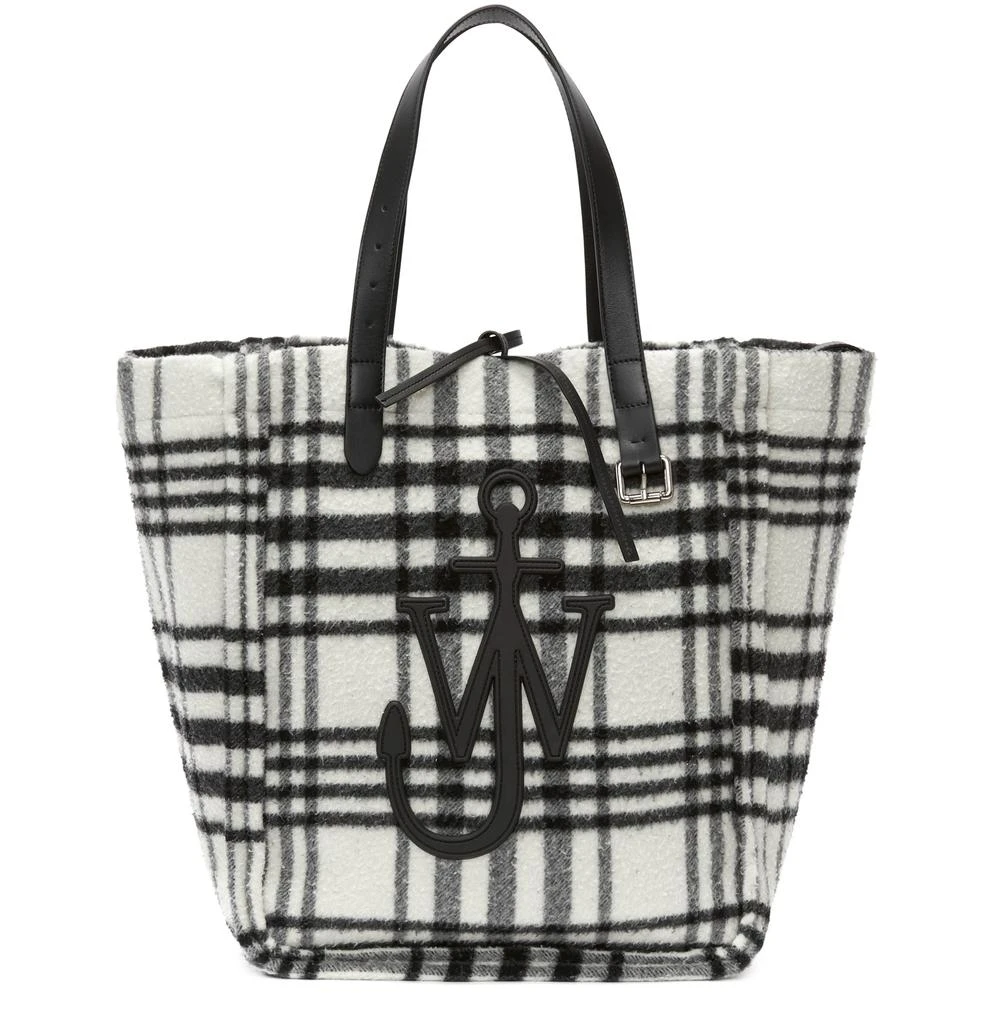 商品JW Anderson|Check oversized belt tote bag,价格¥7313,第1张图片