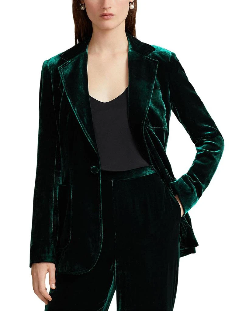 商品Ralph Lauren|Silk Velvet Blazer,价格¥3894,第1张图片