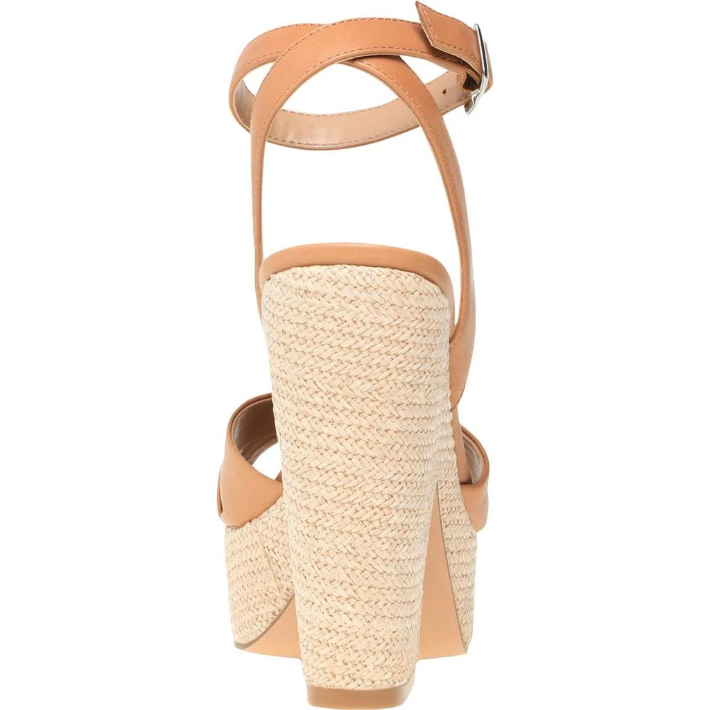 商品Steve Madden|Steve Madden Womens Jina Leather Ankle Strap Heel Sandals,价格¥231,第2张图片详细描述