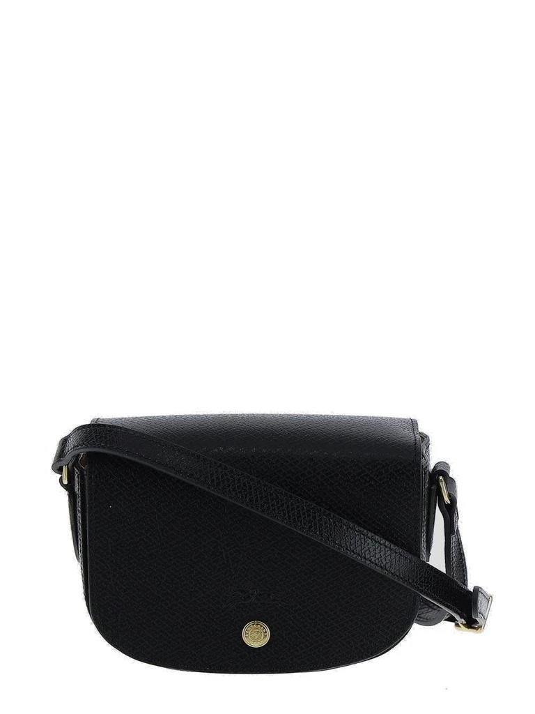 商品Longchamp|Longchamp Logo Debossed Foldover Top Crossbody Bag,价格¥1826,第1张图片