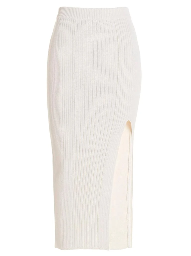 商品Balmain|Midi ribbed skirt,价格¥3097,第1张图片