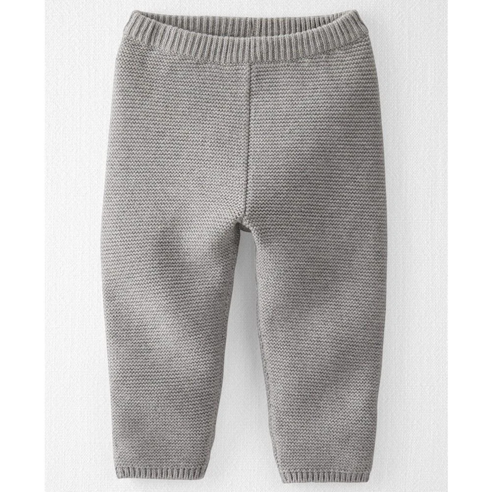 商品Carter's|Baby Boys and Baby Girls Organic Cable-Knit Sweater and Pants, 2 Piece Set,价格¥256,第2张图片详细描述