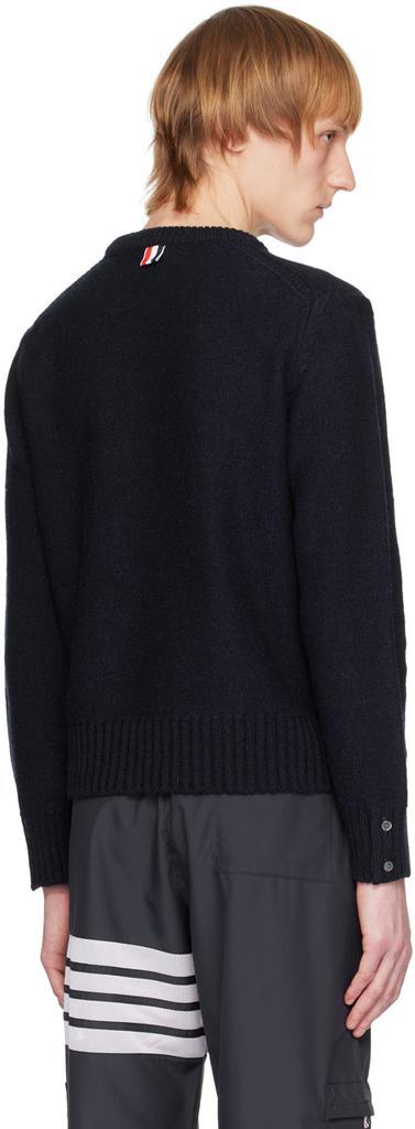 商品Thom Browne|Navy 4-Bar Sweater,价格¥5693,第5张图片详细描述