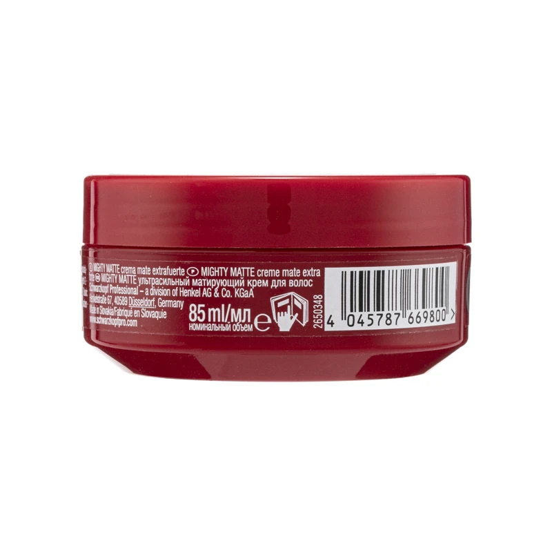 商品[国内直发] Schwarzkopf|Schwarzkopf 哑光质感发蜡 85毫升 85ml,价格¥209,第5张图片详细描述