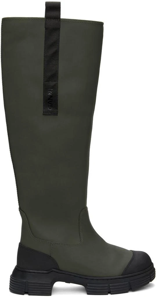 商品Ganni|Green Country Boots,价格¥566,第1张图片