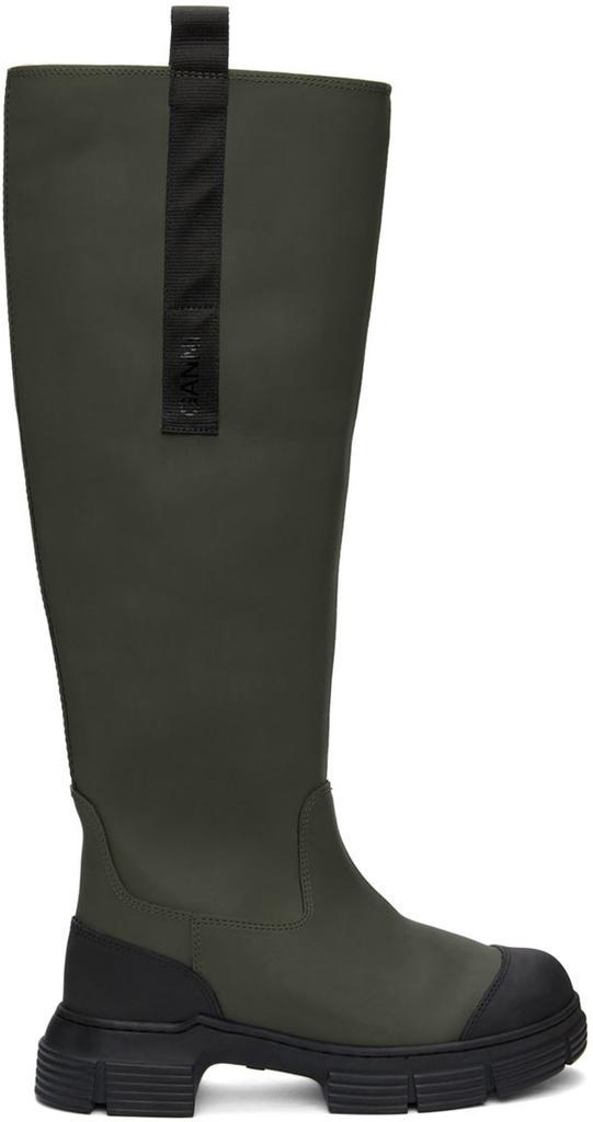 商品Ganni|Green Country Boots,价格¥2270,第1张图片