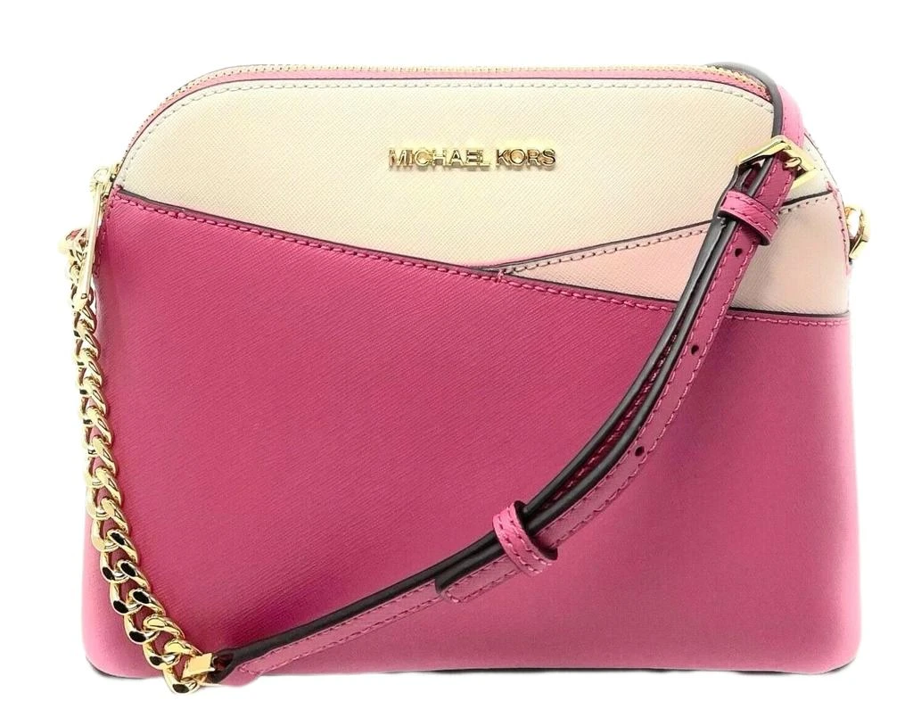 商品Michael Kors|Michael Kors Jet set Travel Medium Crossody Leather Handag,价格¥1025,第5张图片详细描述