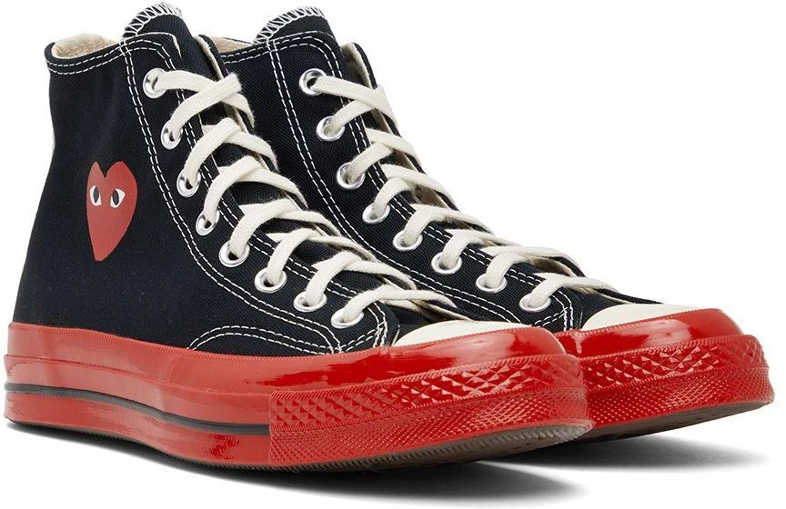 商品Comme des Garcons|Black & Red Converse Edition Chuck 70 Sneakers,价格¥1104,第4张图片详细描述