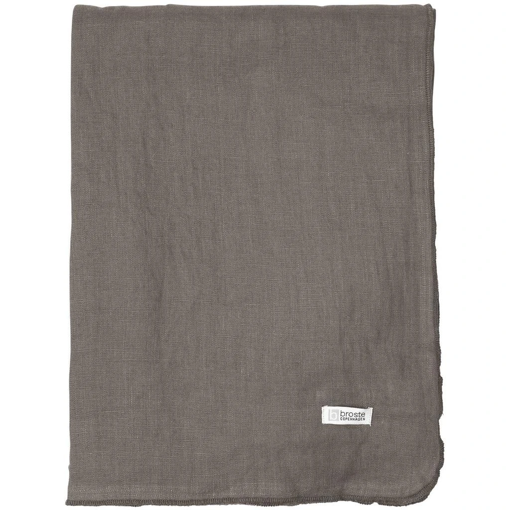 商品Broste Copenhagen|Broste Copenhagen Gracie Table Cloth - Grey,价格¥330,第1张图片