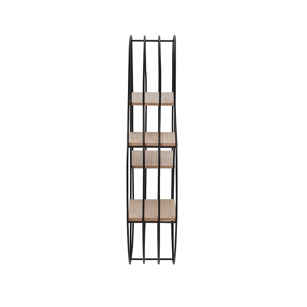Circular 4 Tier Decorative Metal Wall Shelf商品第4张图片规格展示