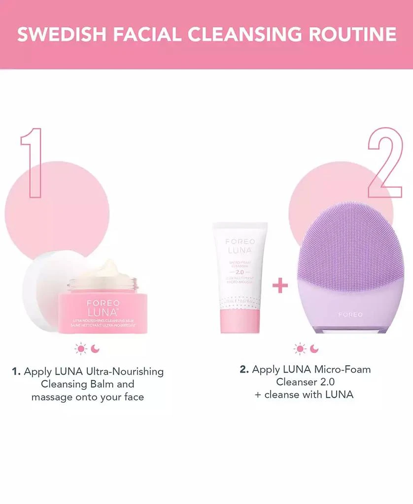 商品Foreo|LUNA Micro-Foam Cleanser 2.0, 20 ml,价格¥96,第4张图片详细描述