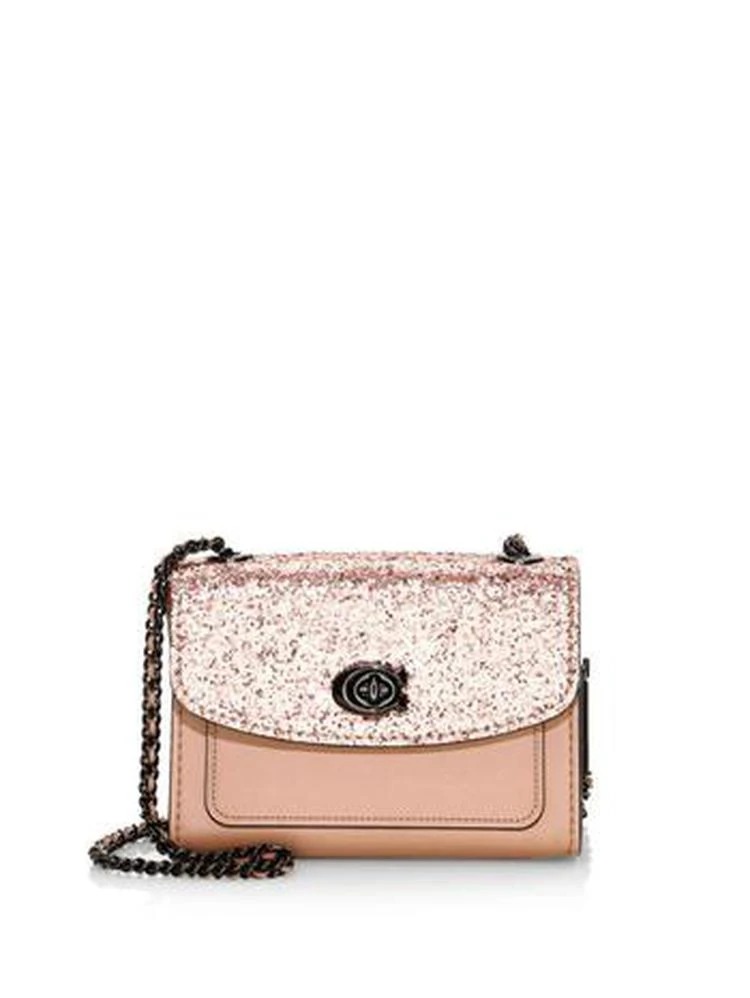 商品Coach|亮片翻盖链条包,价格¥1154,第1张图片