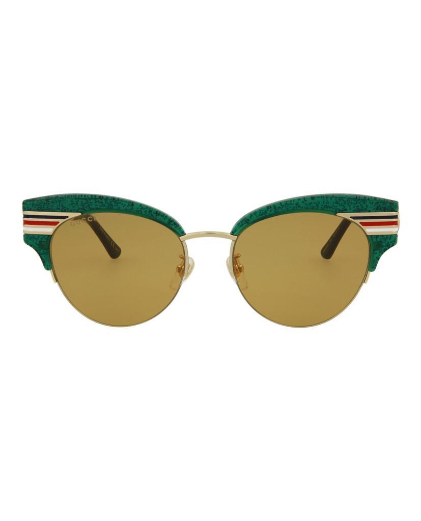 商品Gucci|Cat-Eye Metal Sunglasses,价格¥894,第1张图片