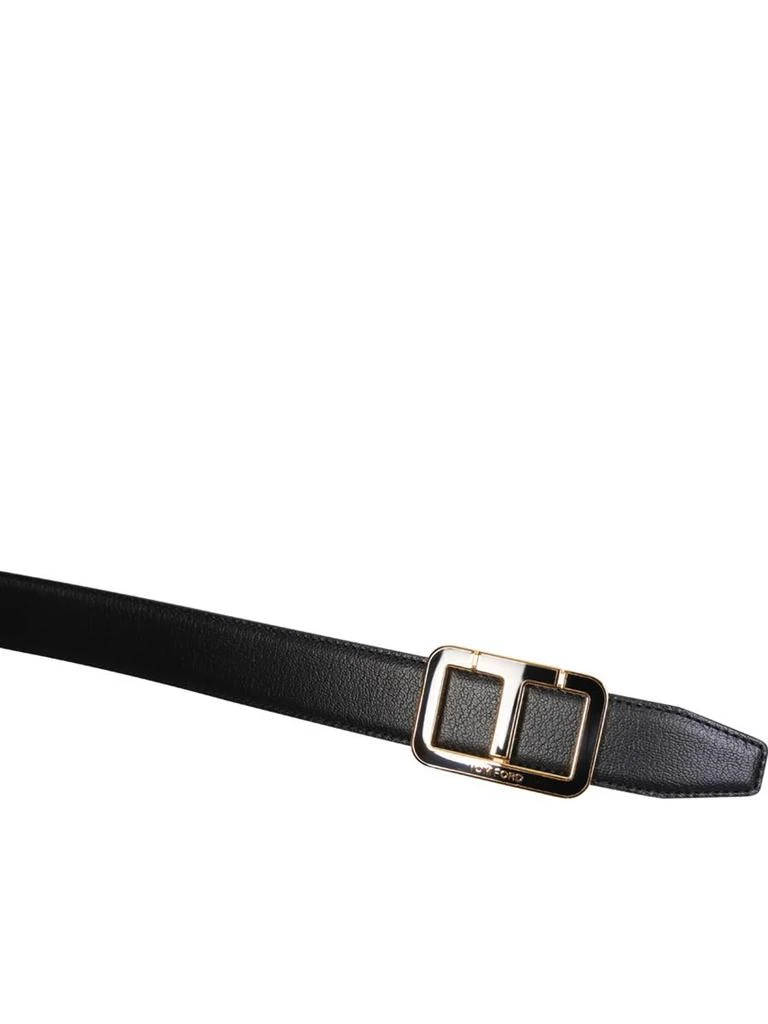 商品Tom Ford|TOM FORD BELT WITH BUCKLE CLOSURE BY TOM FORD. INNOVATIVE AND CASUAL DESIGN; IDEAL ACCESSORY TO COMPLETE THE SIMPLEST LOOKS,价格¥3164,第2张图片详细描述