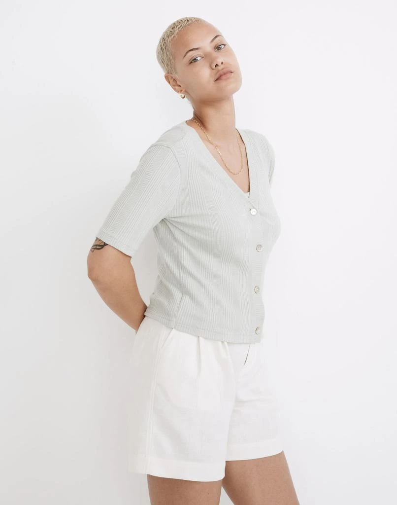商品Madewell|Pointelle Cardigan Twin Set,价格¥511,第4张图片详细描述