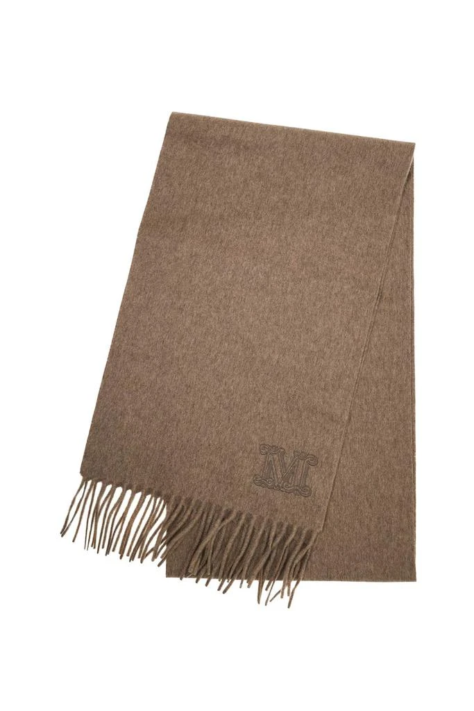 商品Max Mara|cashmere scarf with monogram,价格¥1264,第3张图片详细描述