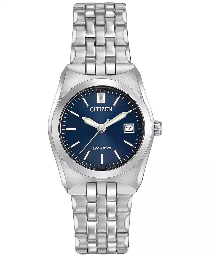 商品Citizen|女士不锈钢表带手表石英机芯,价格¥1874,第1张图片