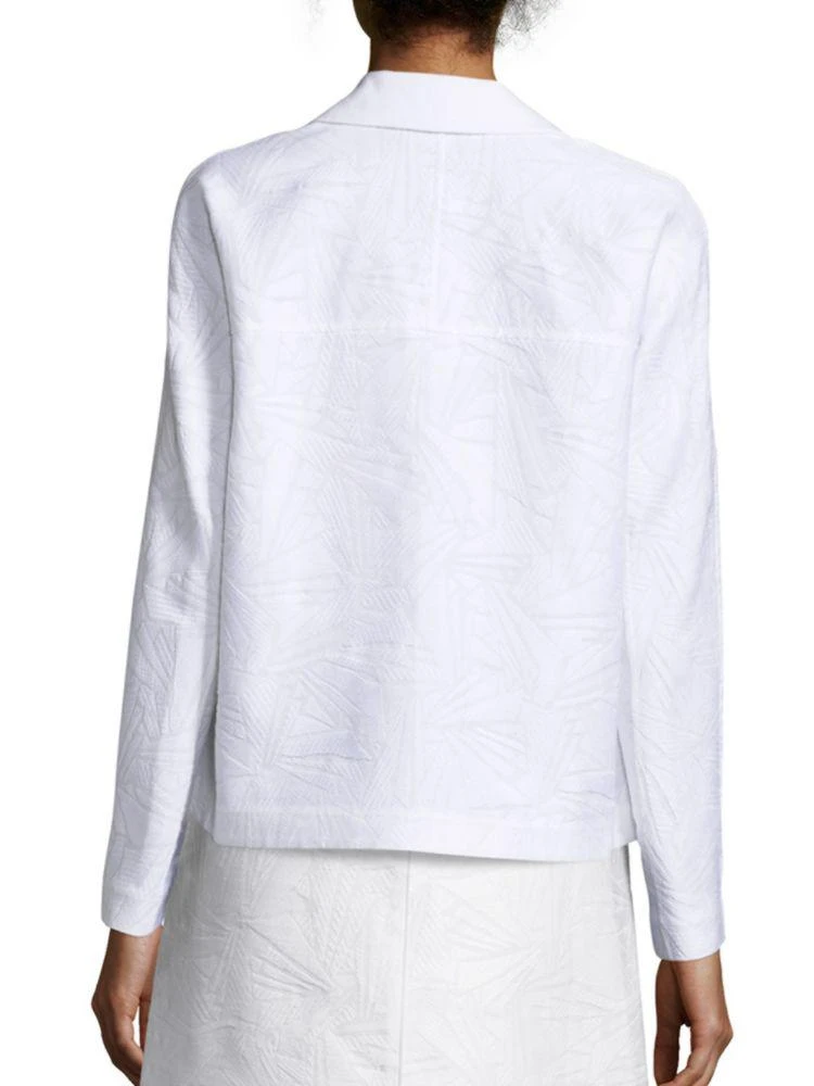 商品Lafayette 148 New York|Milena Cotton and Silk Jacquard Jacket,价格¥718,第2张图片详细描述