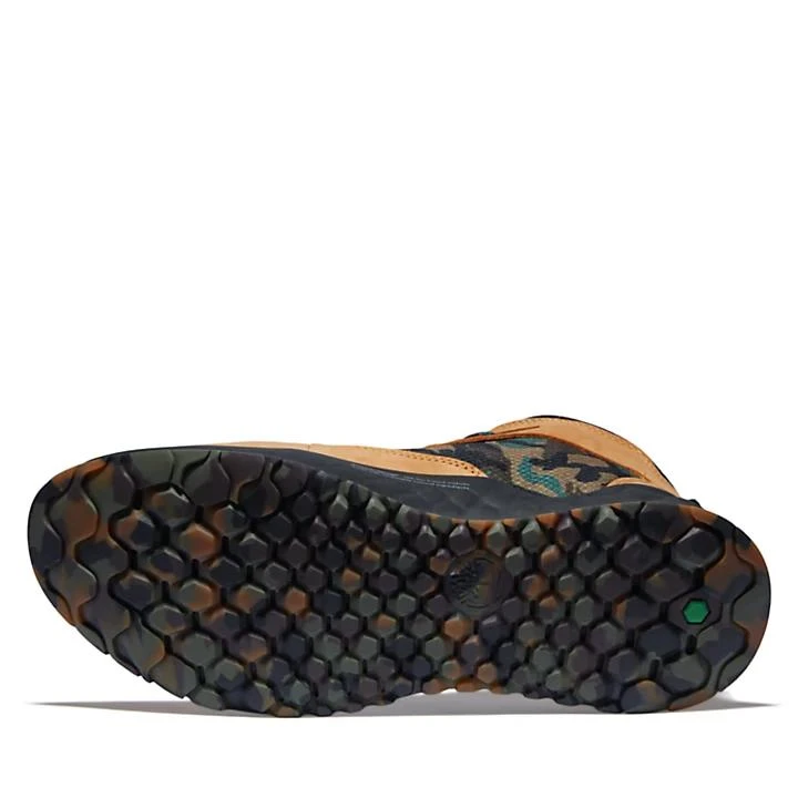 商品Timberland|Solar Wave GreenStride™ Chukka for Men in Yellow/Camo,价格¥690,第3张图片详细描述