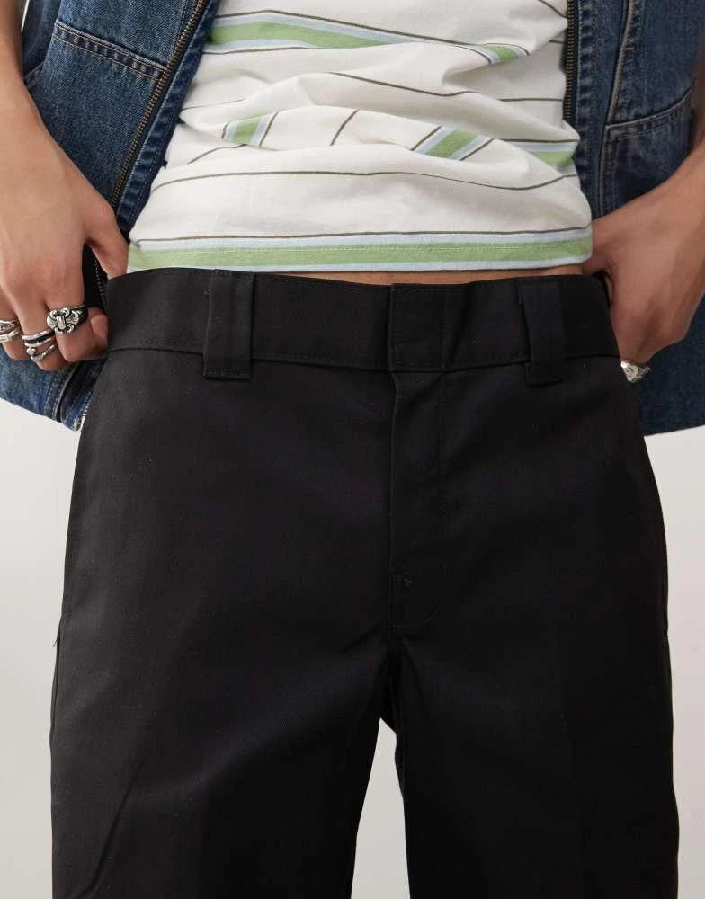 商品DICKIES|Dickies 873 slim straight fit work chino trousers in black,价格¥669,第5张图片详细描述